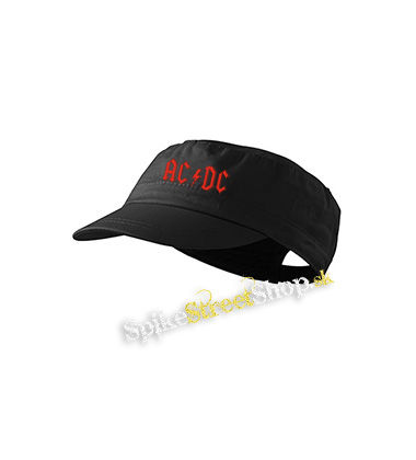 ACDC - Red Logo Vintage - šiltovka army cap