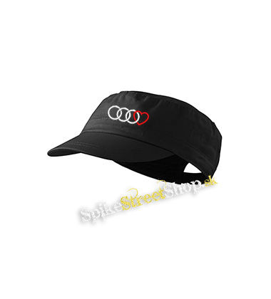 AUDI - Love - šiltovka army cap