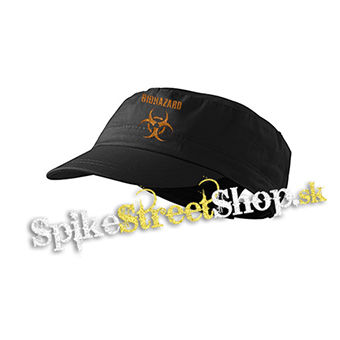 BIOHAZARD - Logo Orange - šiltovka army cap