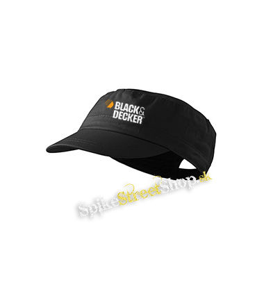 BLACK & DECKER - Logo - šiltovka army cap