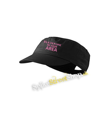 BLACKPINK - In Your Area Pink - šiltovka army cap