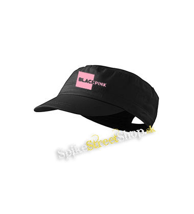 BLACKPINK - Pink Square Crest - šiltovka army cap