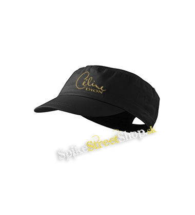 CELINE DION - Logo - šiltovka army cap