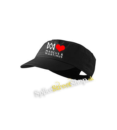 I LOVE MARCUS & MARTINUS - Motive 1 - šiltovka army cap