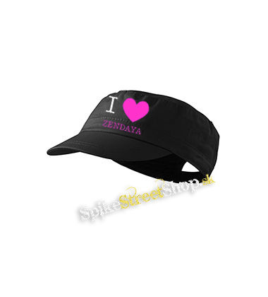 I LOVE ZENDAYA - šiltovka army cap