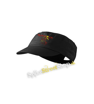 IRON MAIDEN - Red Yellow Senjutsu Samurai - šiltovka army cap
