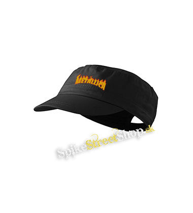 METALLICA - Thrasher Logo Flame - šiltovka army cap