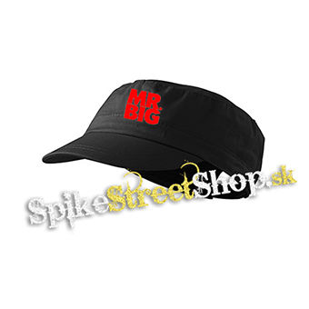 MR BIG - Logo Red White - šiltovka army cap