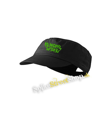 MUNICIPAL WASTE - Logo Green - šiltovka army cap