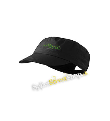 POISON - Logo Green - šiltovka army cap