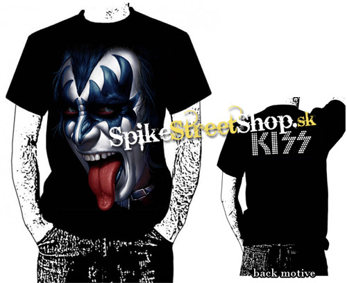GENE SIMMONS - Tongue Rock´n´Roll - čierne pánske tričko