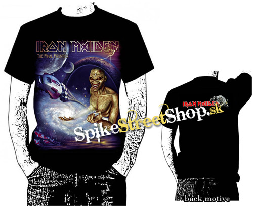 IRON MAIDEN - Cosmic Final Frontier - čierne pánske tričko