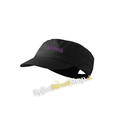WINDHAND - Logo Purple - šiltovka army cap
