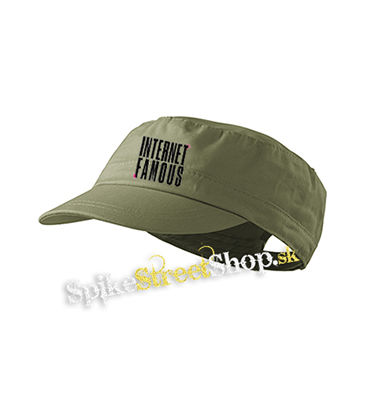 6arelyhuman - Internet Famous - olivová šiltovka army cap