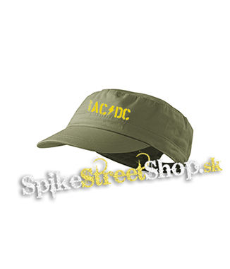 ACDC - Power Up Logo Big - olivová šiltovka army cap