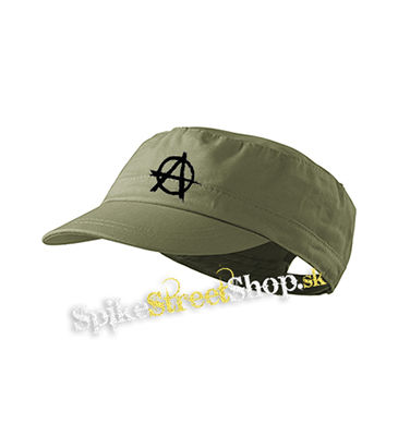 ANARCHY - Znak 2 - olivová šiltovka army cap