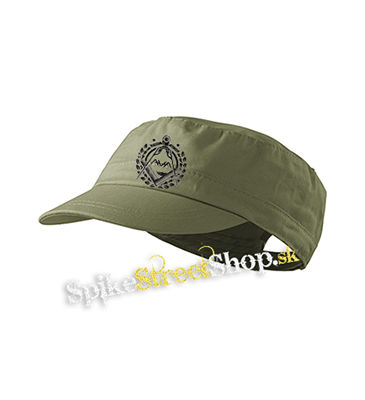 ANGELS AND AIRWAVES - Compass - olivová šiltovka army cap