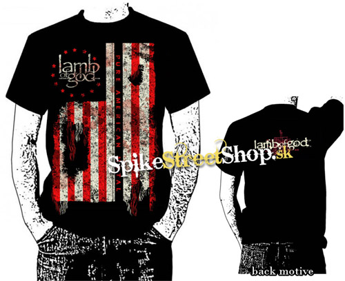 LAMB OF GOD - Pure American - čierne pánske tričko