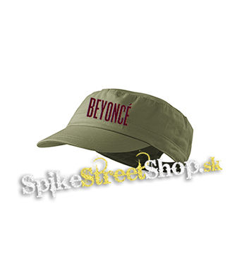 BEYONCÉ - olivová šiltovka army cap