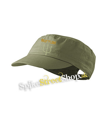 BILLY TALENT - Logo Yellow Green - olivová šiltovka army cap