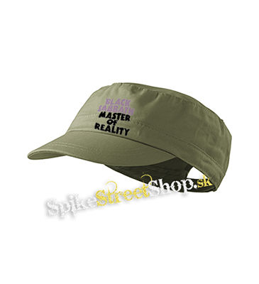 BLACK SABBATH - Master Of Reality - olivová šiltovka army cap