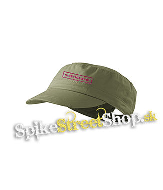 BLACKPINK - Nineties Baby - olivová šiltovka army cap