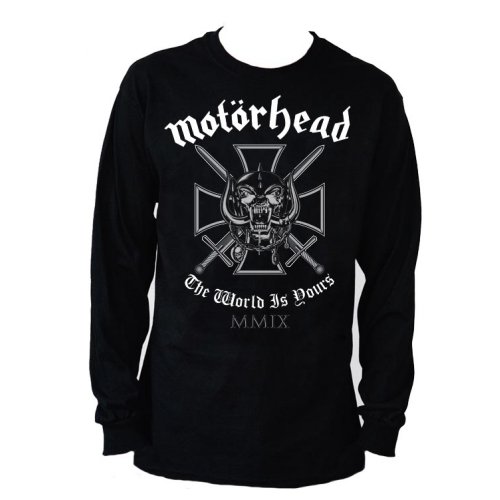 MOTORHEAD - Iron Cross - čierne pánske tričko s dlhými rukávmi