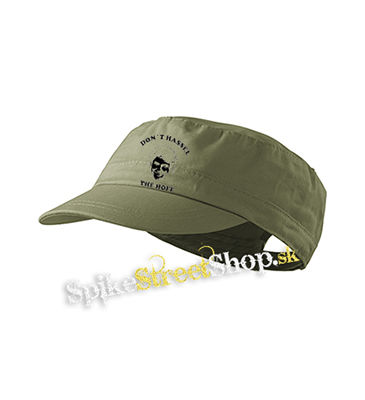DAVID HASSELHOFF - Don't Hassel - olivová šiltovka army cap