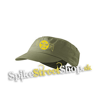 IRON MAIDEN - I Love Iron Maiden Yellow Eddie - olivová šiltovka army cap
