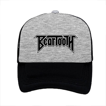 BEARTOOTH - Logo Black - šedočierna sieťkovaná šiltovka model "Trucker"