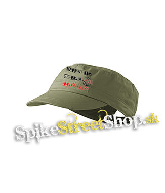LUNATIC GODS - Listen To Metal Stay Free Motive 5 - olivová šiltovka army cap