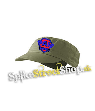 PAW PATROL - LABKOVÁ PATROLA - Logo Color - olivová šiltovka army cap