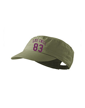 RED HOT CHILI PEPPERS - Los Chili 83 - olivová šiltovka army cap