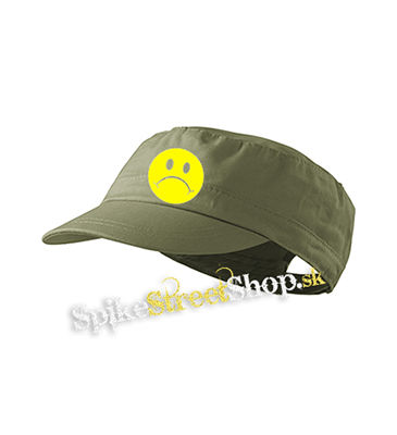SMUTNÍK - olivová šiltovka army cap