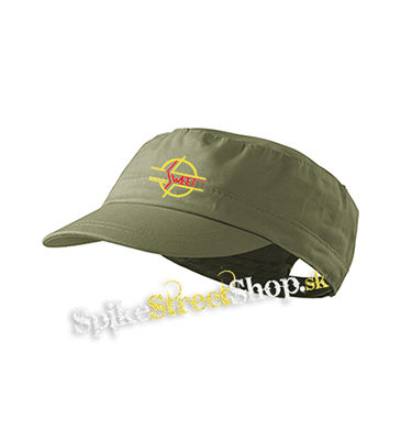 SWEET - Logo Hardrock Legend - olivová šiltovka army cap