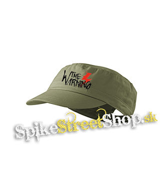 THE WARNING - Logo - olivová šiltovka army cap
