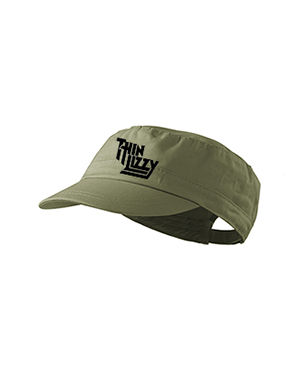 THIN LIZZY - Logo - olivová šiltovka army cap