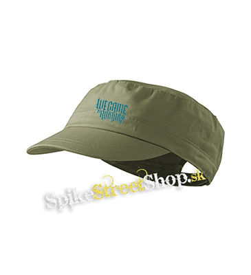 WE CAME AS ROMANS - Cyan Logo - olivová šiltovka army cap