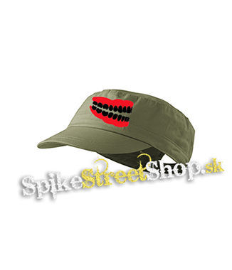 ZUBY - olivová šiltovka army cap