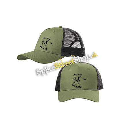 HELLOWEEN - Keeper Of The Seven Keys - The Legacy - olivovočierna sieťkovaná šiltovka model "Trucker Cap"