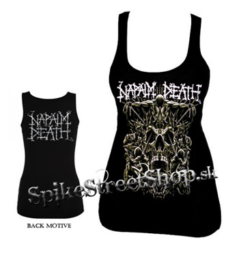 NAPALM DEATH - Tribe Skull - Ladies Vest Top