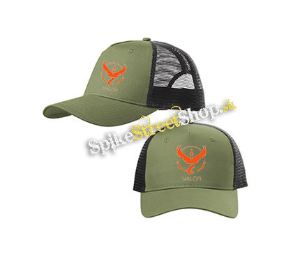 POKEMON - Valor - olivovočierna sieťkovaná šiltovka model "Trucker Cap"
