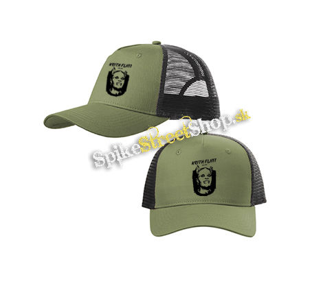 PRODIGY - Keith Flint - olivovočierna sieťkovaná šiltovka model "Trucker Cap"