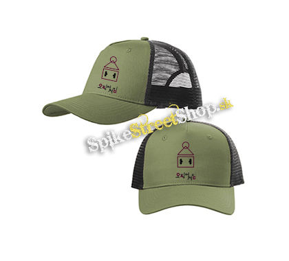 SQUID GAME - Arena - olivovočierna sieťkovaná šiltovka model "Trucker Cap"