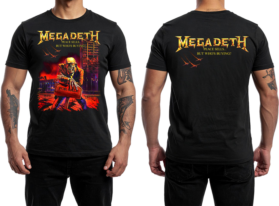 MEGADETH - Peace Sells... But Who's Buying? - čierne pánske tričko