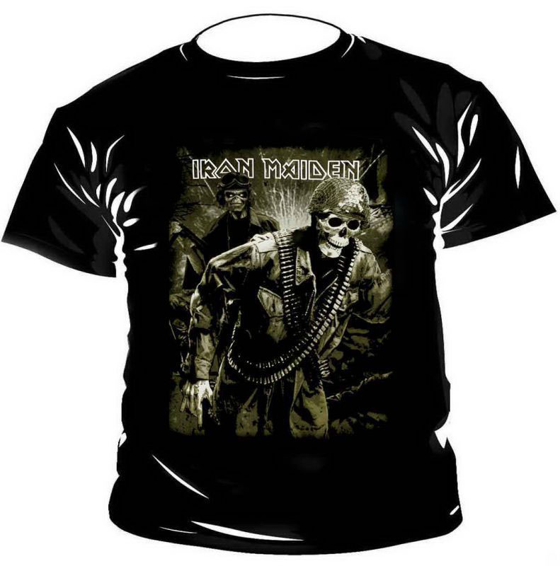 IRON MAIDEN - A Matter Of Life And Death - čierne pánske tričko