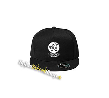5 SECONDS OF SUMMER - Sign - čierna šiltovka model "Snapback"