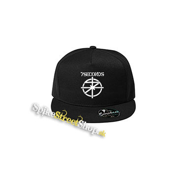 7 SECONDS - Logo Crest - čierna šiltovka model "Snapback"