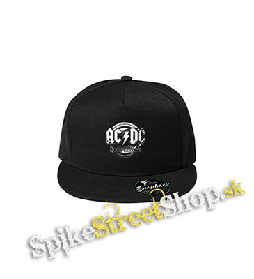 ACDC - Rock Or Bust - čierna šiltovka model "Snapback"