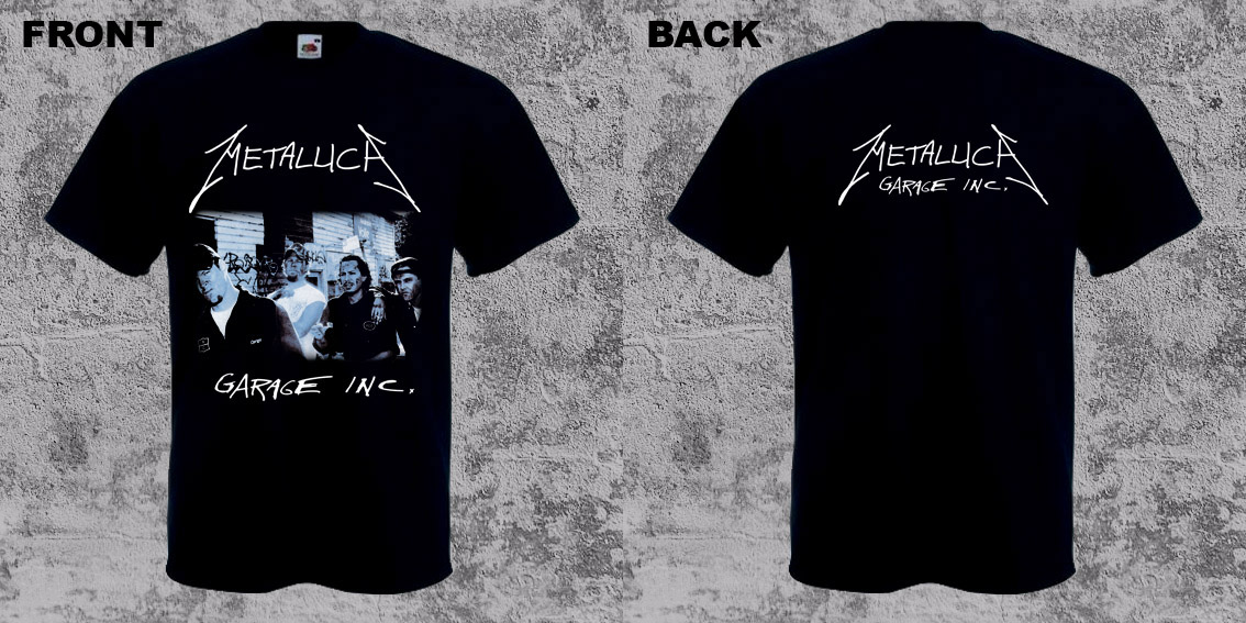 METALLICA - Garage inc - čierne pánske tričko